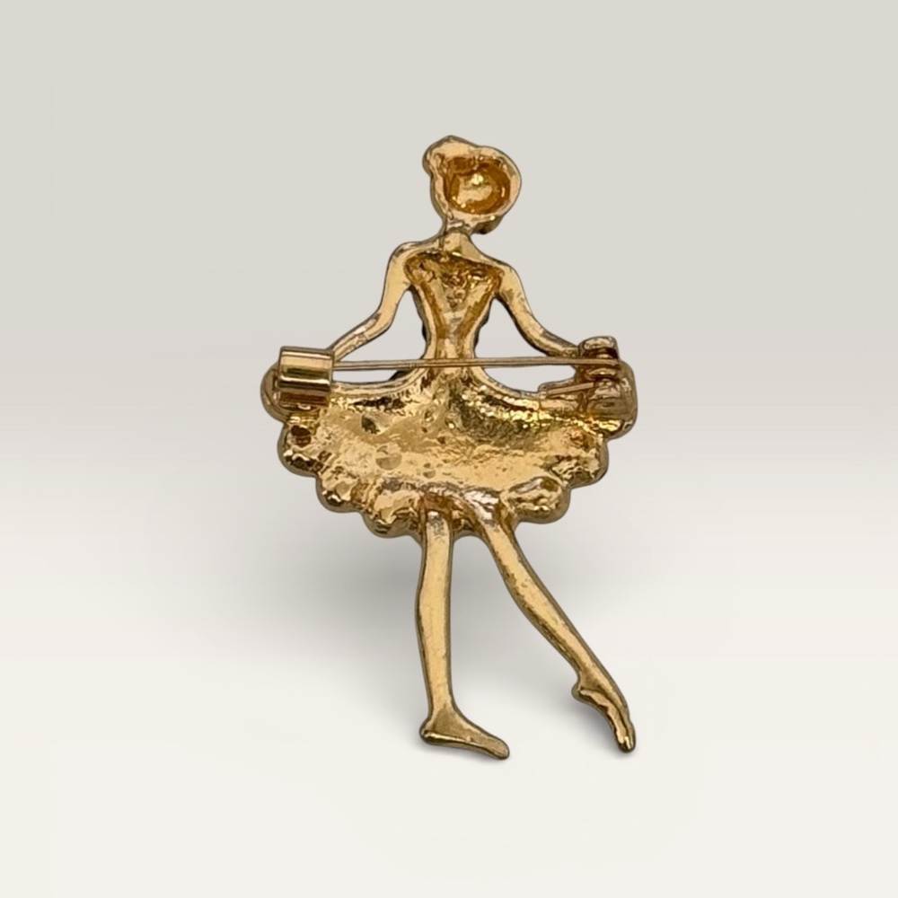Ballerina Brooch - Picture 2 of 2